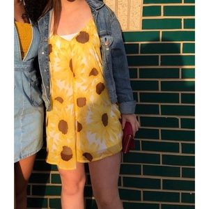 Show Me Your MuMu Sunflower Romper